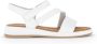 Gabor Witte Leren Sandalen met Bandjes White Dames - Thumbnail 2