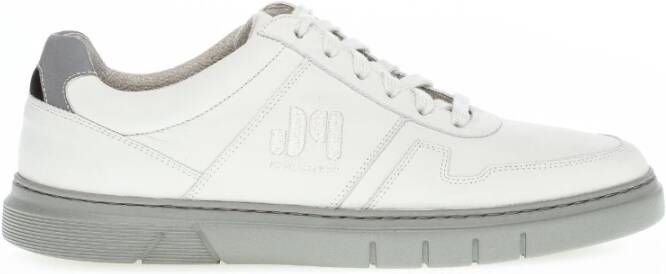 Gabor Witte leren sneakers White Dames