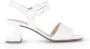 Gabor Witte Leren Zomer Sandalen White Dames - Thumbnail 1