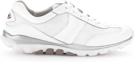 Gabor Witte Textiel Wandelschoenen White Dames