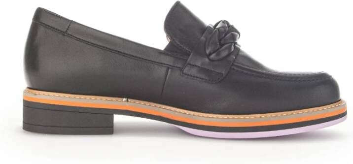 Gabor Zwarte Dames Loafer Modieuze Stijl Black Dames