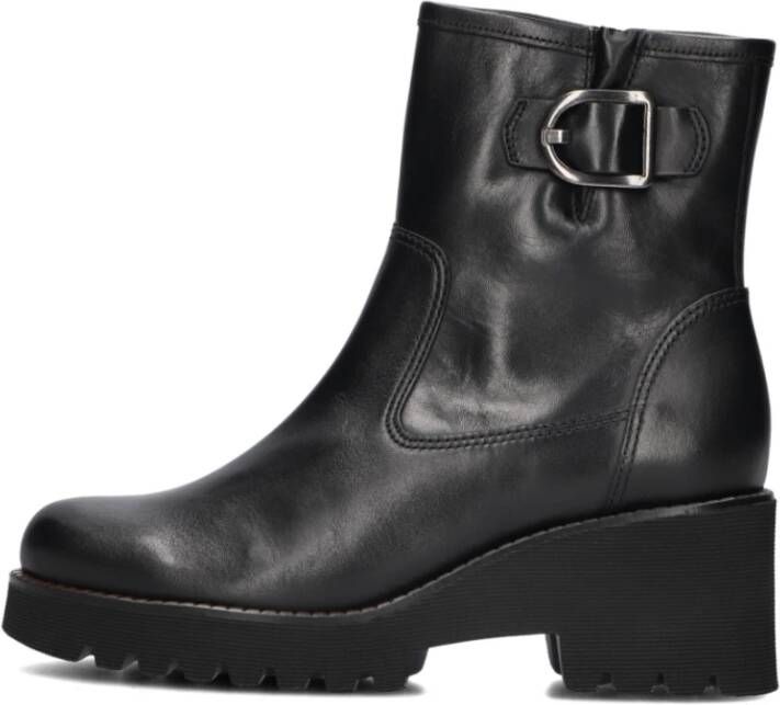 Gabor Zwarte Enkelboots Model 622.2 Black Dames