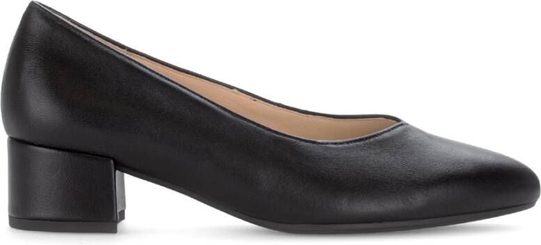 Gabor Zwarte gladleren pumps Black Dames