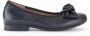 Gabor Zwarte leren ballerina flats Black Dames - Thumbnail 1