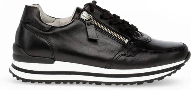 Gabor Sneakers met sleehak Turijn met gepolsterde schacht comfortbreedte h