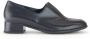 Gabor Zwarte Leren Loafers Stijlvol Comfortabele Hak Black Dames - Thumbnail 1