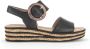 Gabor Zwarte Sandalen 550.2 Dames Black Dames - Thumbnail 4