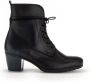 Gabor Zwarte Leren Veterschoenen Black Dames - Thumbnail 2