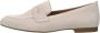 Gabor Zwarte Loafer 213 Klassieke Uitsnede Beige Dames - Thumbnail 3