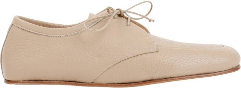 Gabriela Hearst Donker Camel Loafers Aw23 Beige Dames