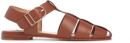 Gabriela Hearst Lynn Sandal Stijlvol en Comfortabel Brown Dames