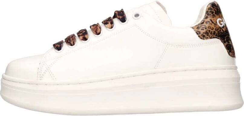 Gaëlle Paris Witte Gestippelde Sneaker Multicolor Dames