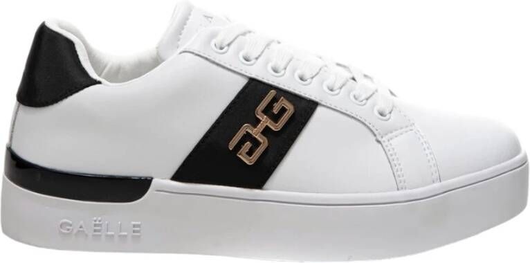 Gaëlle Paris Lage Sneakers White Dames