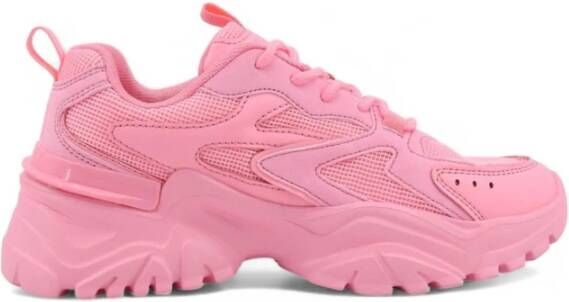 Gaëlle Paris Roze Sneakers voor Vrouwen Pink Dames