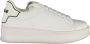 Gaëlle Paris Sportieve Vetersneakers Wit Contrast Logo White - Thumbnail 7