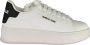 Gaëlle Paris Sportieve Vetersneakers Wit Contrast Logo White - Thumbnail 1