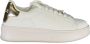 Gaëlle Paris Sportieve Vetersneakers Wit Contrast Logo White Dames - Thumbnail 4