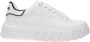 Gaëlle Paris Witte Sneakers met Mesh Details White Dames - Thumbnail 2