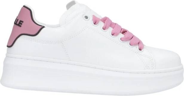 Gaëlle Paris Eco-Vriendelijke Rubberen Hiel Sneakers Pink Dames