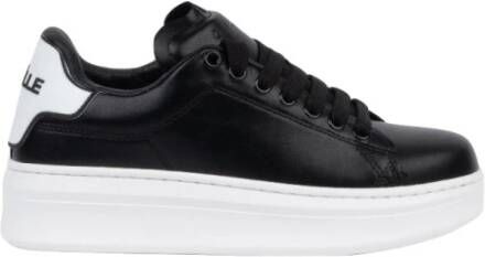 Gaëlle Paris Damesneakers met rubberen zool Black Dames