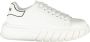 Gaëlle Paris Sportieve Vetersneakers Wit Contrast Logo White Dames - Thumbnail 1