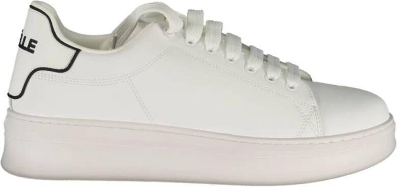 Gaëlle Paris Witte Sneakers Modern Comfortabel Stijlvol White Heren