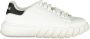 Gaëlle Paris Sportieve Vetersneakers Wit Contrast Logo White Heren - Thumbnail 1