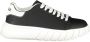 Gaëlle Paris Sportieve Vetersneakers Zwart Contrast Logo Black Heren - Thumbnail 1