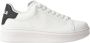 Gaëlle Paris Sportieve Veterschoenen Wit Contrast Logo White Heren - Thumbnail 11