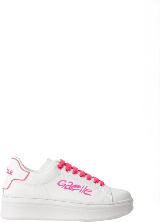 Gaëlle Paris Witte Urban Sneakers White Dames