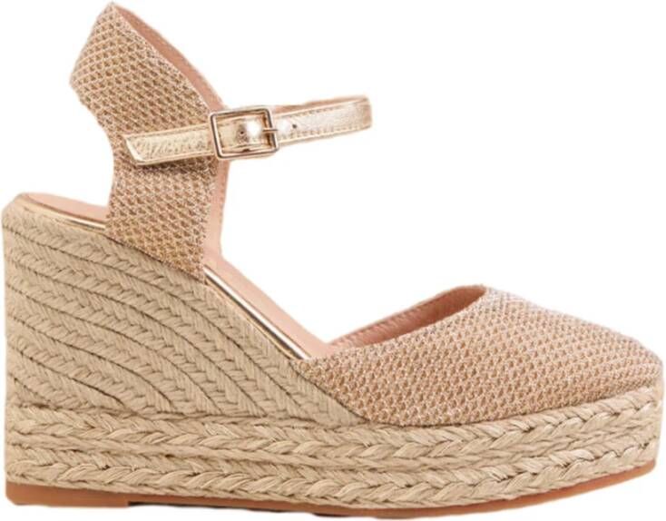 Gaimo Stijlvolle Espadrilles voor de Zomer Beige Dames