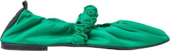 Ganni Ballerina`s Groen Dames