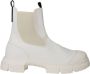 Ganni Witte Rubberen City Boot White Dames - Thumbnail 1