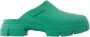 Ganni Fabric flats Green Dames - Thumbnail 1