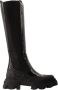 Ganni Leather boots Black Dames - Thumbnail 1