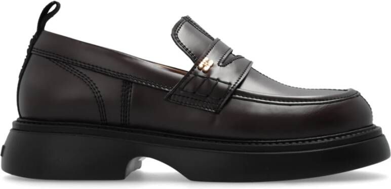 Ganni Loafers type schoenen Brown Dames