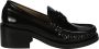 Ganni Middelhak Loafer Schoen Black Dames - Thumbnail 1