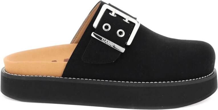 Ganni Mules Black Dames