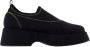 Ganni Polyester flats Black Dames - Thumbnail 1