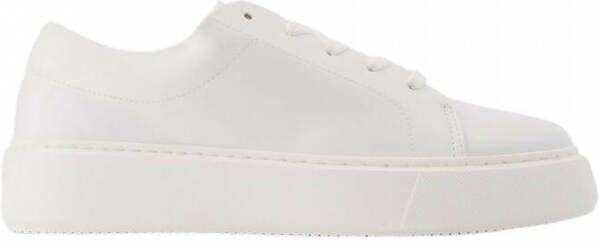 Ganni Sportieve Mix Cupsole Sneakers Beige Dames