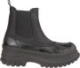 Ganni Stijlvolle Outdoor Chelsea Boot Black Dames - Thumbnail 1