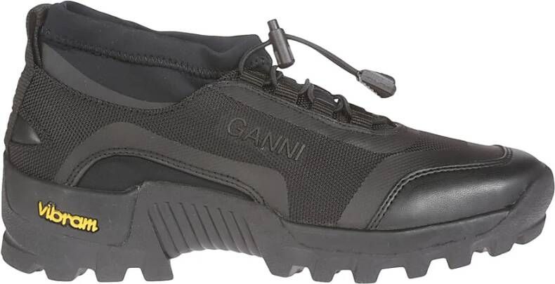 Ganni Stijlvolle Sneakers voor Dagelijks Gebruik Black Dames