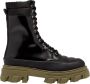 Ganni Urban Platform Combat Boots Black Dames - Thumbnail 1