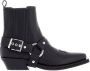 Ganni Western Chelsea Enkellaarzen Black Dames - Thumbnail 1