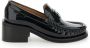 Ganni Zwarte Butterfly Loafer Platte Schoenen Black Dames - Thumbnail 1