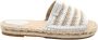 Gant Gebreide Sandalen in Wit Beige Dames - Thumbnail 1