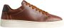 Gant Klassieke leren cupsole sneakers Brown Heren - Thumbnail 1