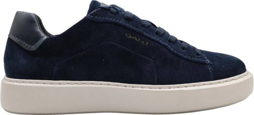 Gant Marine Cow Suede Sneakers Zonick Blue Heren