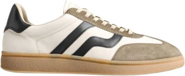 Gant Retro Leren Sneakers Beige Heren