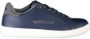 GAS Blauwe Sportieve Vetersneakers met Contrastdetails Blue Heren - Thumbnail 1